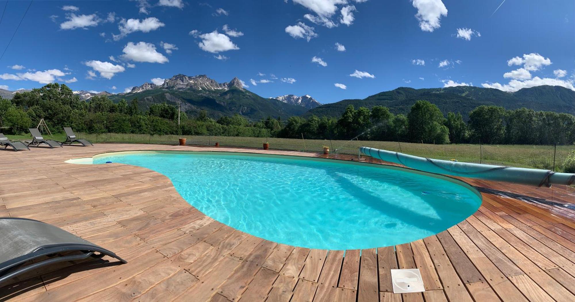 L'Escale En Ubaye Bed & Breakfast Saint-Pons  Exterior photo